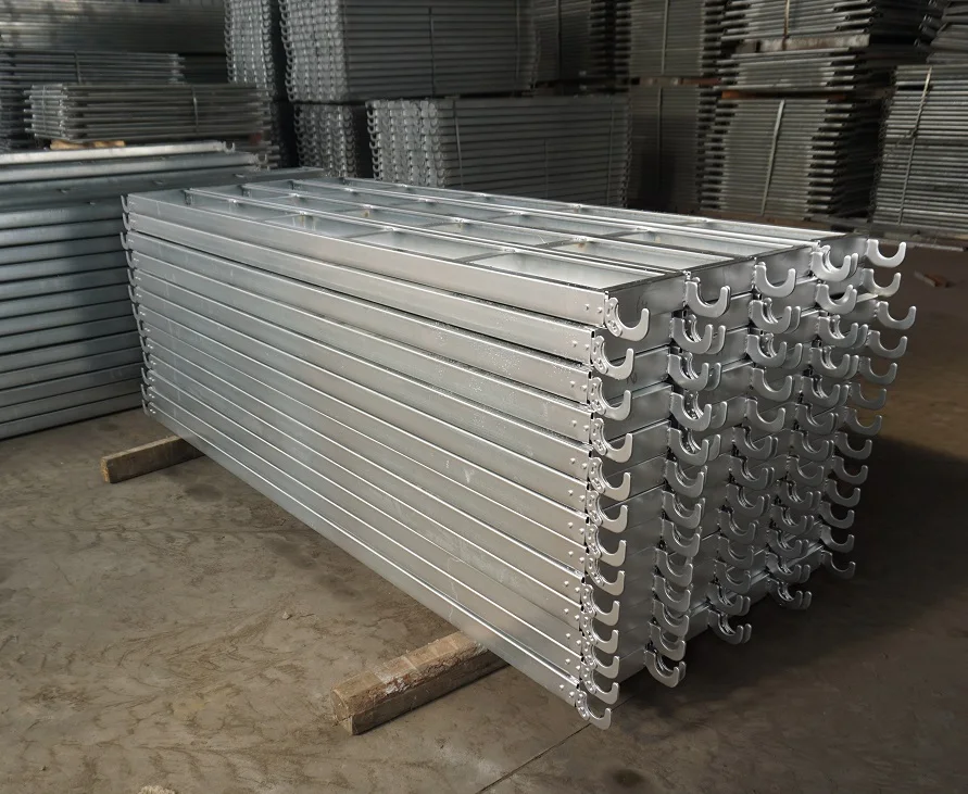 1-3 Meter 225/240/250mm China Layher Scaffold Deck Plank Scaffold Galvan Metal Plank For Sale