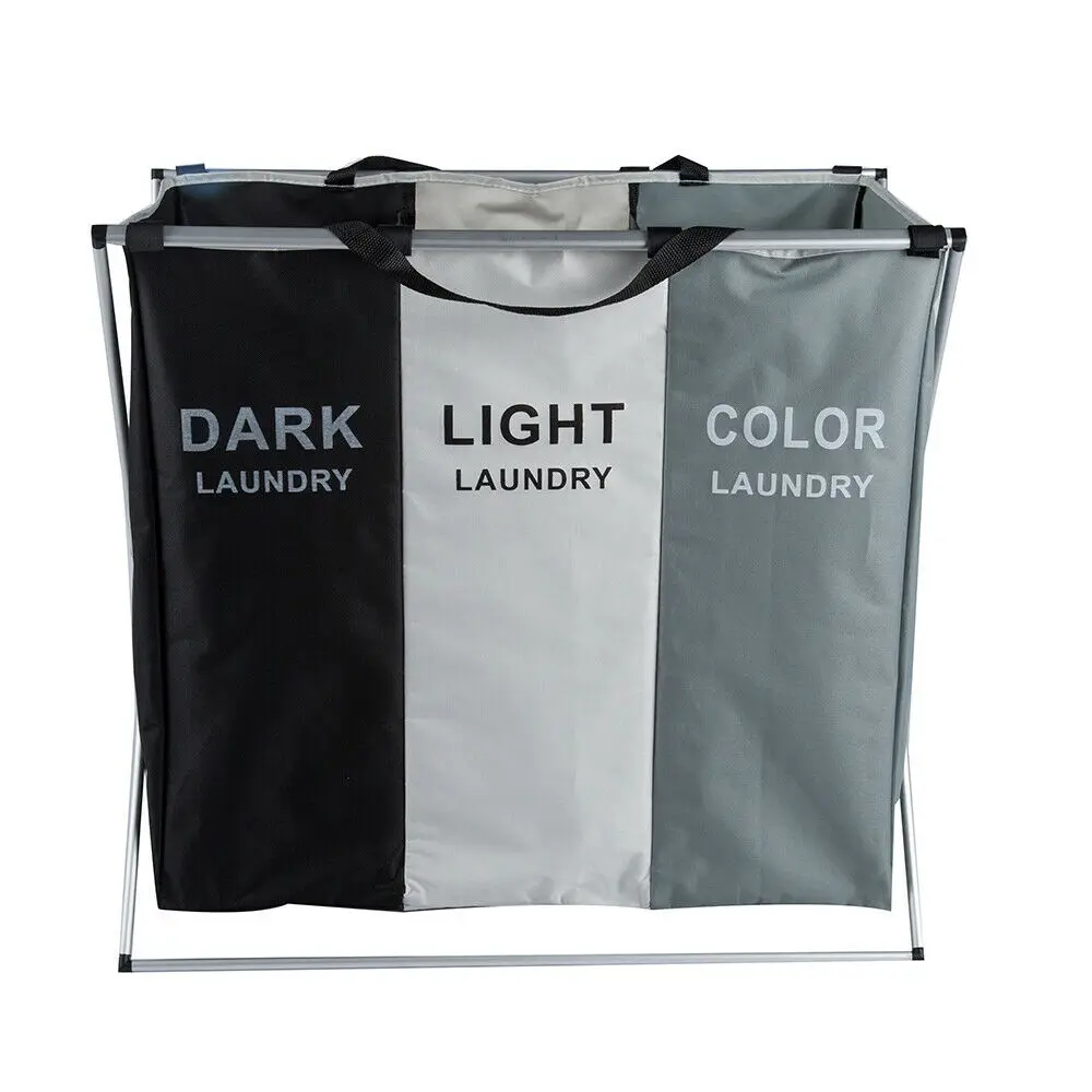 
Portable foldable folding oxford fabric bathroom laundry washing basket organizer 