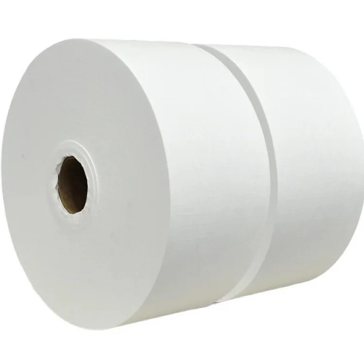 Manufacturer Customized Non woven Fabric Spunlace Jumbo Roll Embossed Nonwoven Fabric For Making Wet Wipes