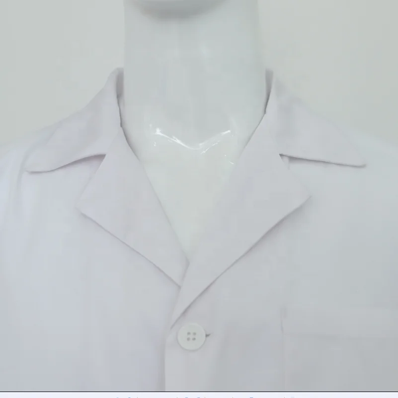 
new white lab coat for medical hospital uniforms doctor gown 