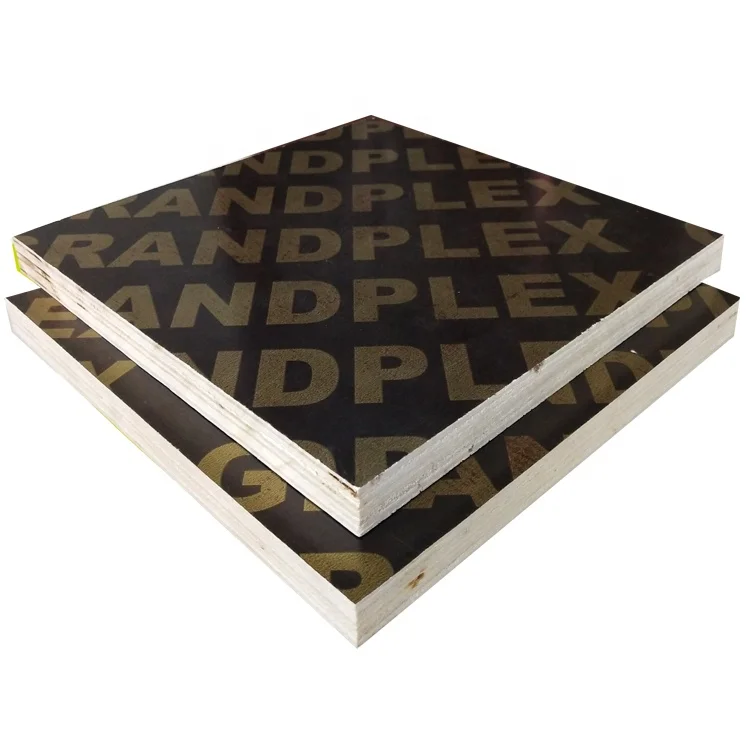 Wholesale China Factory 18mm Brown/Black BP Film Faced Plywood For Construction