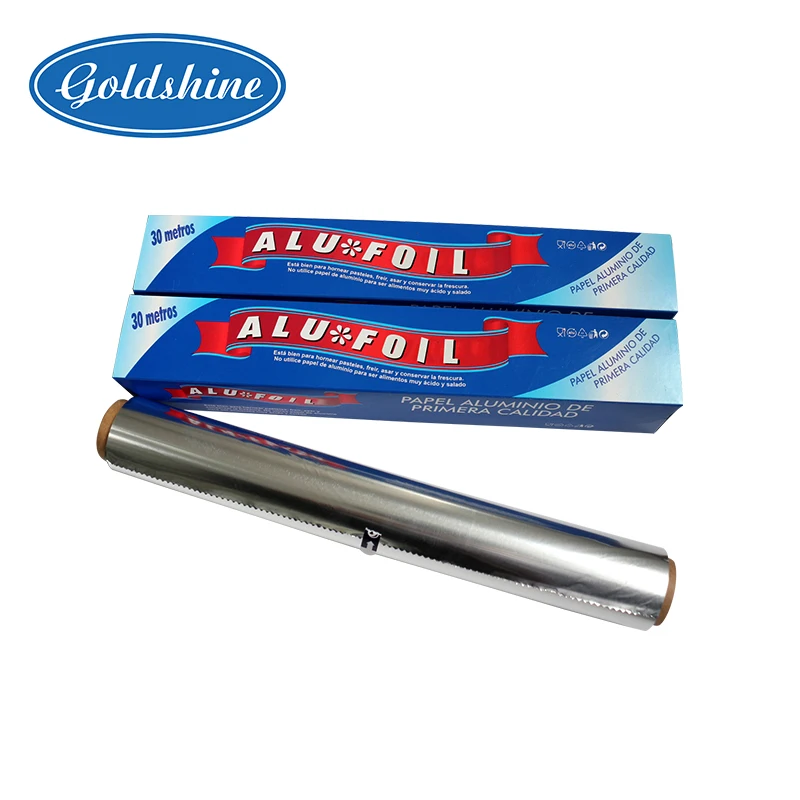Recyclable Roll Type and packing Use Aluminum foil for food packaging alloy 8011 3003