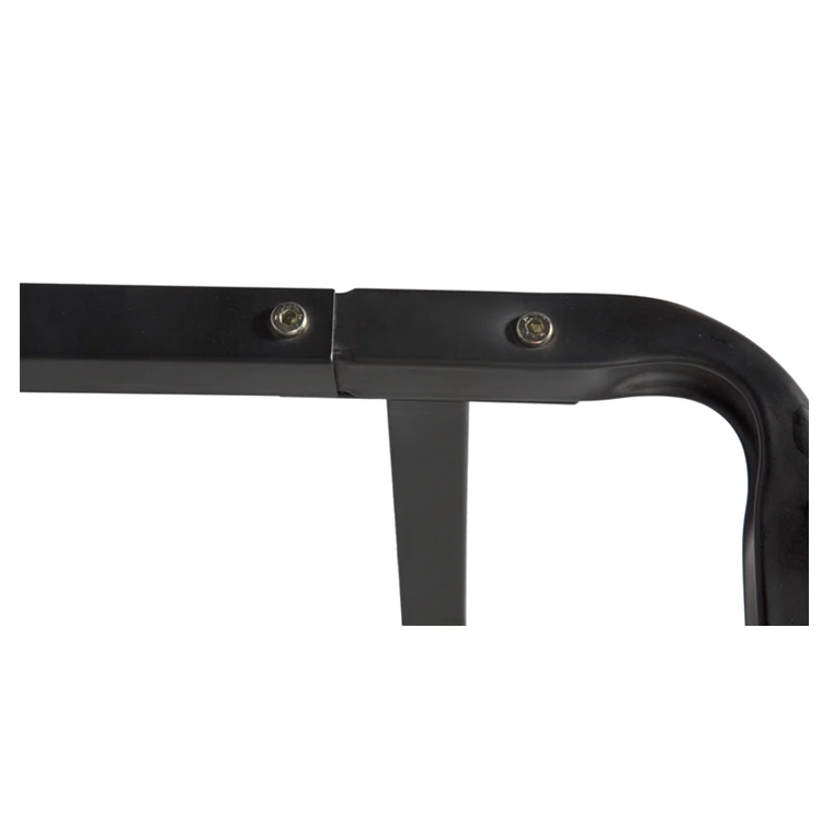 Twin size steel KD bed frame DJ-PK05 iron double bed design