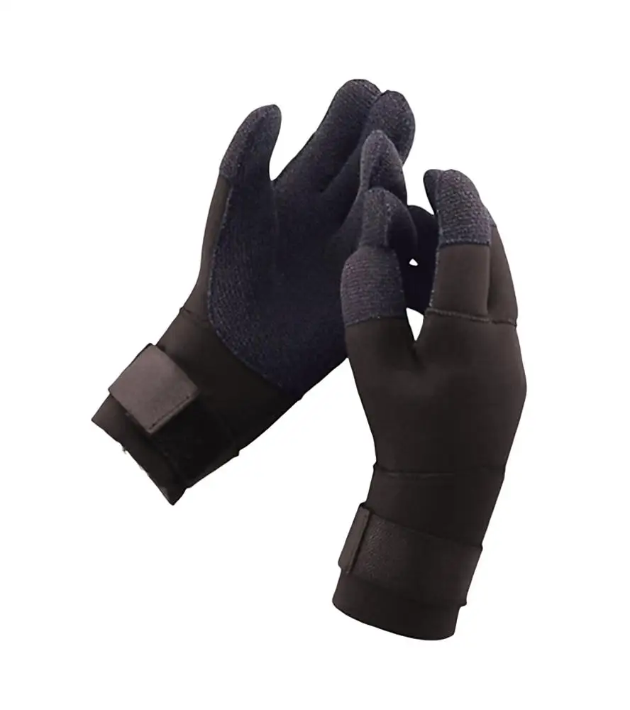 Custom Neoprene Waterproof 3MM Five Finger Watersports Snorkeling Canoeing Wetsuit Gloves