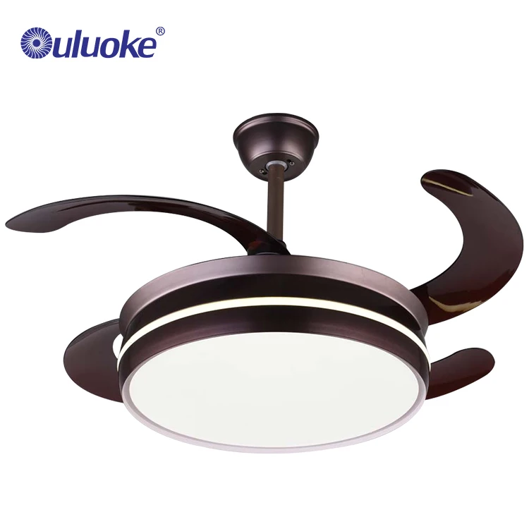 42 inch Classic Iron Plastic Blades Indoor Energy Saving Remote Control Ceiling Fans with