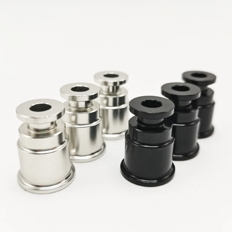 cnc machining aluminum parts High precision black anodized aluminum titanium alloy machining custom cnc machining service