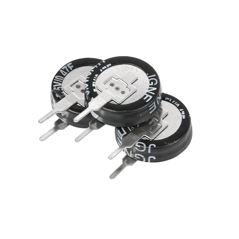 Stock LOW ESR 0.47F 5.5v Super Capacitor  0.47F5.5V Ultra Farad Ultracapacitor for Smart LED display screen