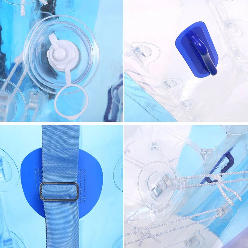 inflatable giant wubble custom size human clear glass bubble body bumper bubble knocker ball soccer football suit for sale