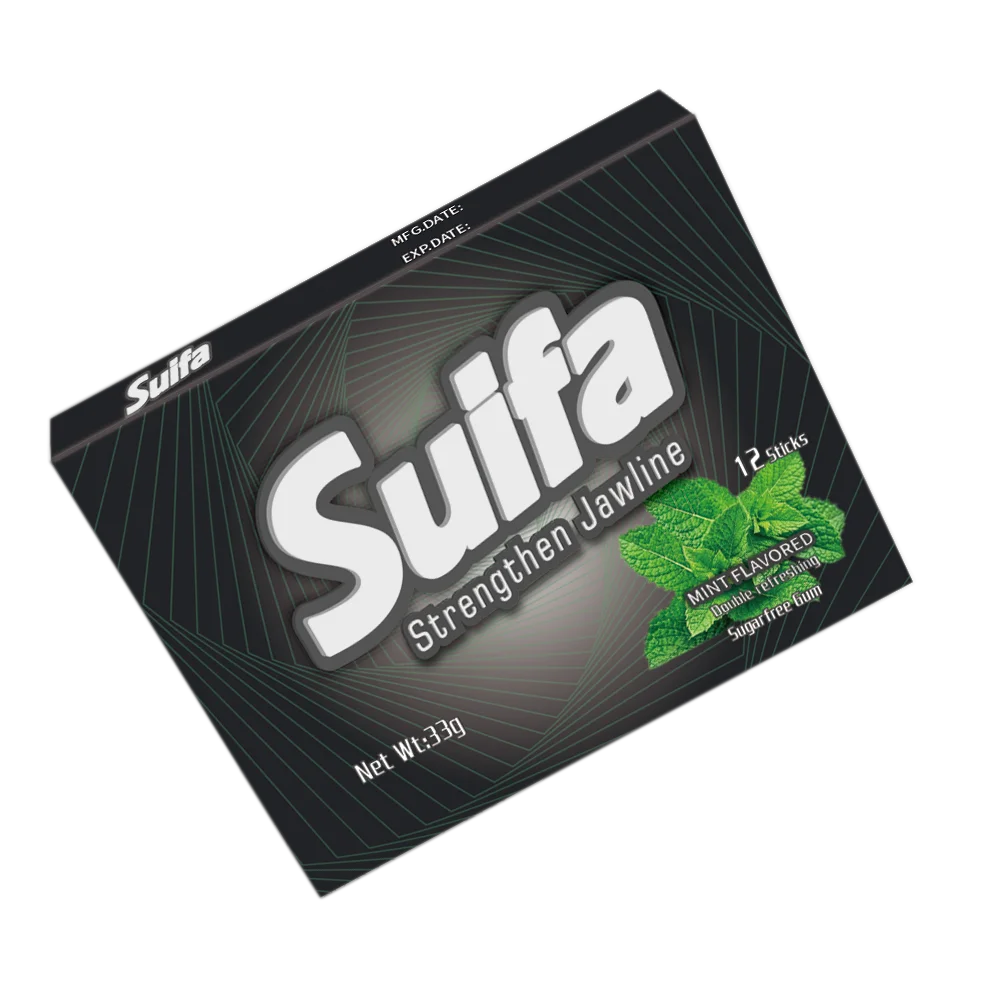 Manufacturing Super Cool Hard Strong Jawline Chewing Gum