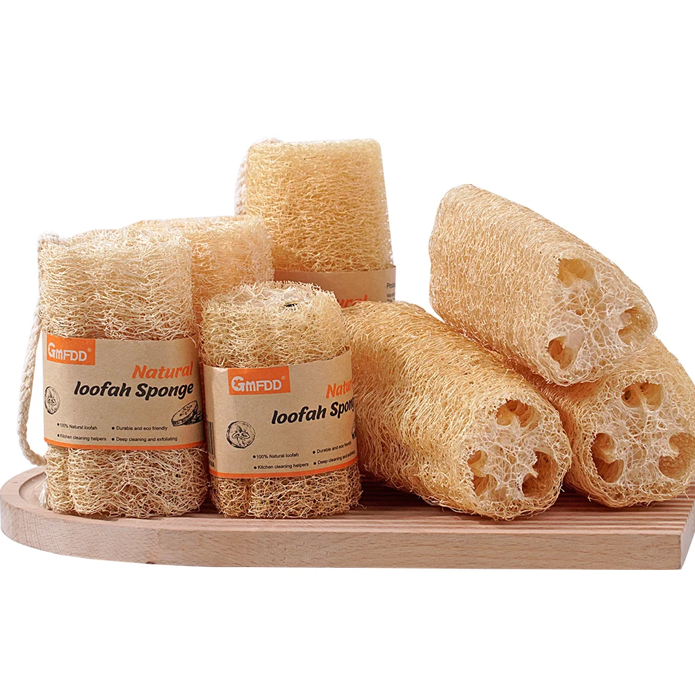 Luffa exfoliating body sponge 100% natural raw material bath sponge dried loofah of natura-grown loofah Body Scrubber