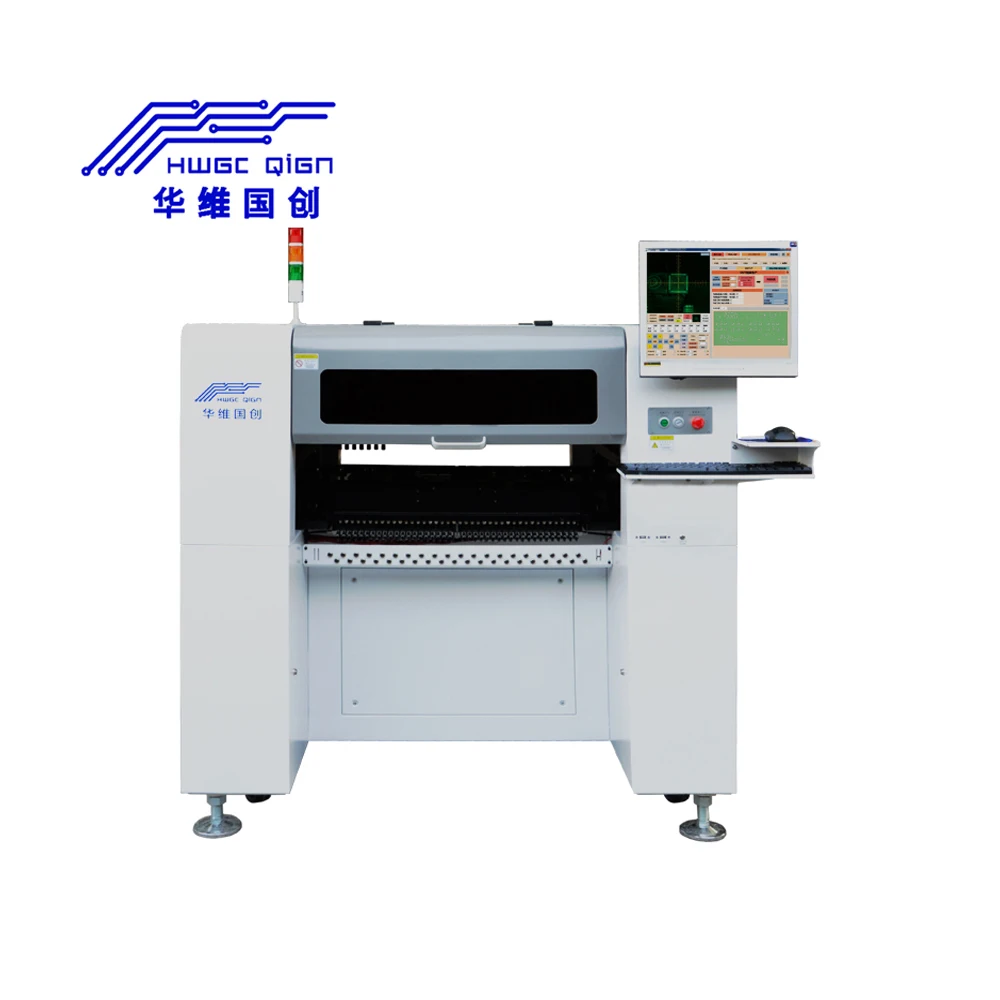 15000CPH  One-stop SMT Pick Place Machine LED Chip Mounter Machine Small Desktop Pick And Place Machine For PCB Manufacturing