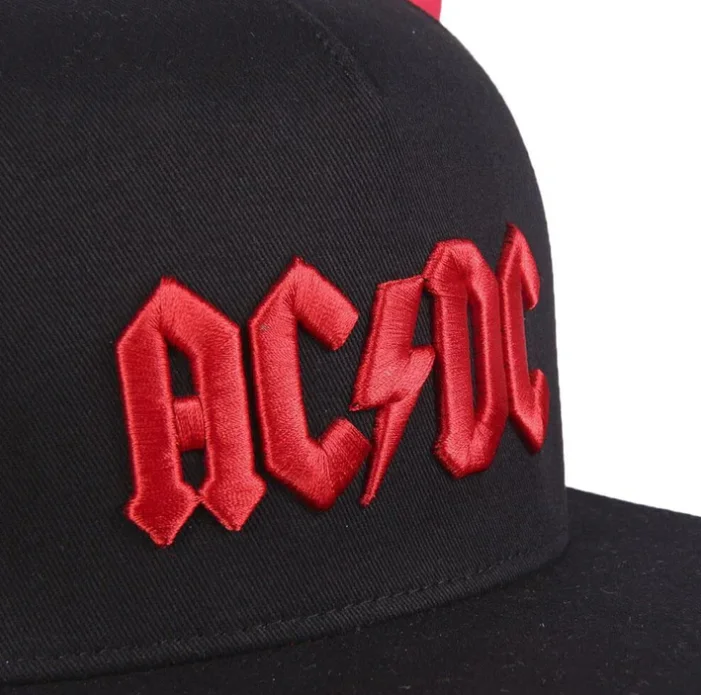 Custom Embroidery 5 Panel Devil Horn Snapback Hat and Cap