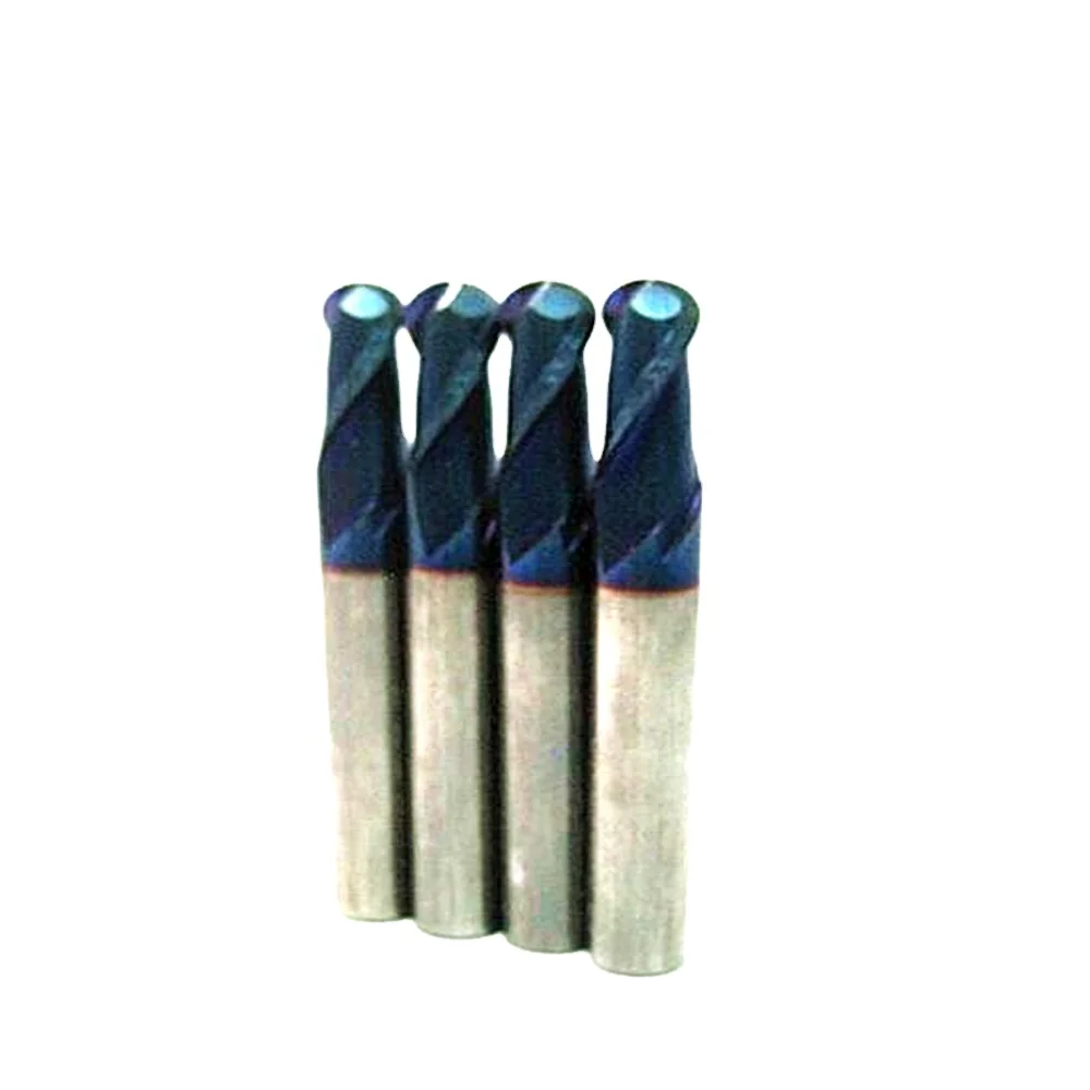 Tungsten Carbide 2 Flutes Ball Nose End Mills  Cutter