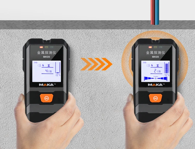 MAKA 09 hotsale electric wall wire metal detector wall stud finder wall stud finder detector