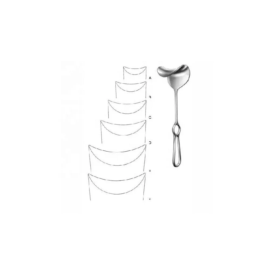 desmarres lid retractors / rectal retractor / suction retractor