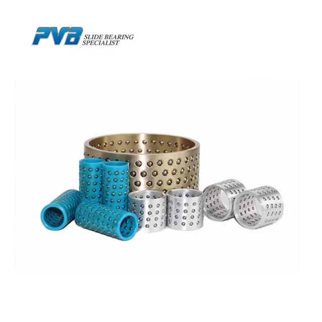 
Plastic sleeve bearing, ball retaining bearing, ball cage bush 