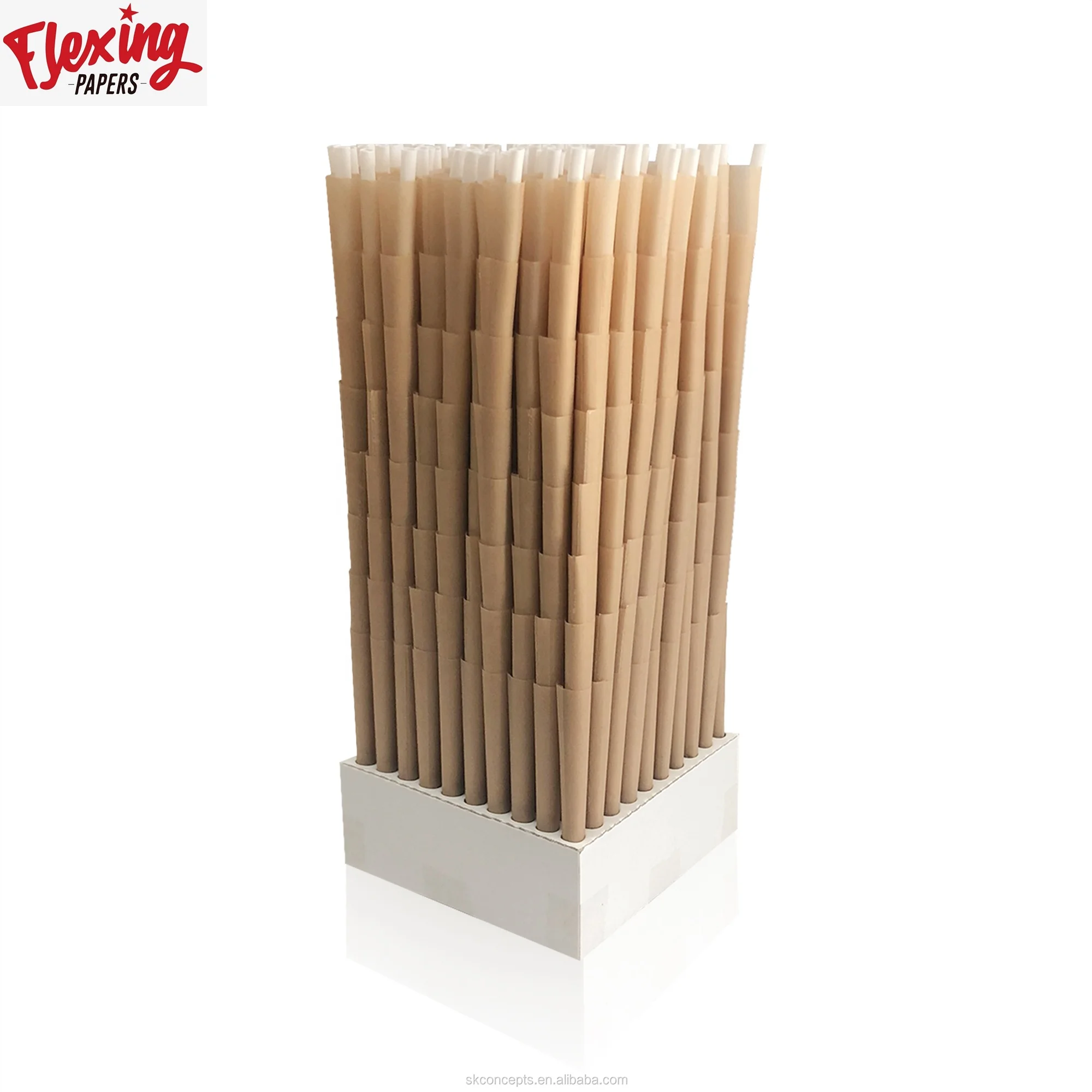 
Best selling Natural Brown High quality pre rolled cones 1 1/4 size Custom Smoking Weed Hemp Rolling Cones 