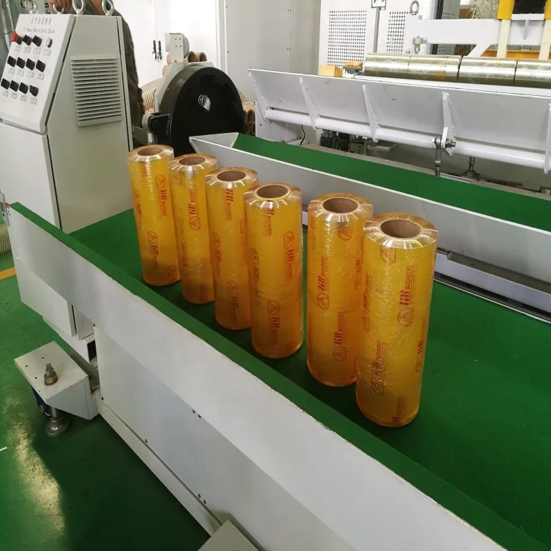 cast PVC cling film line