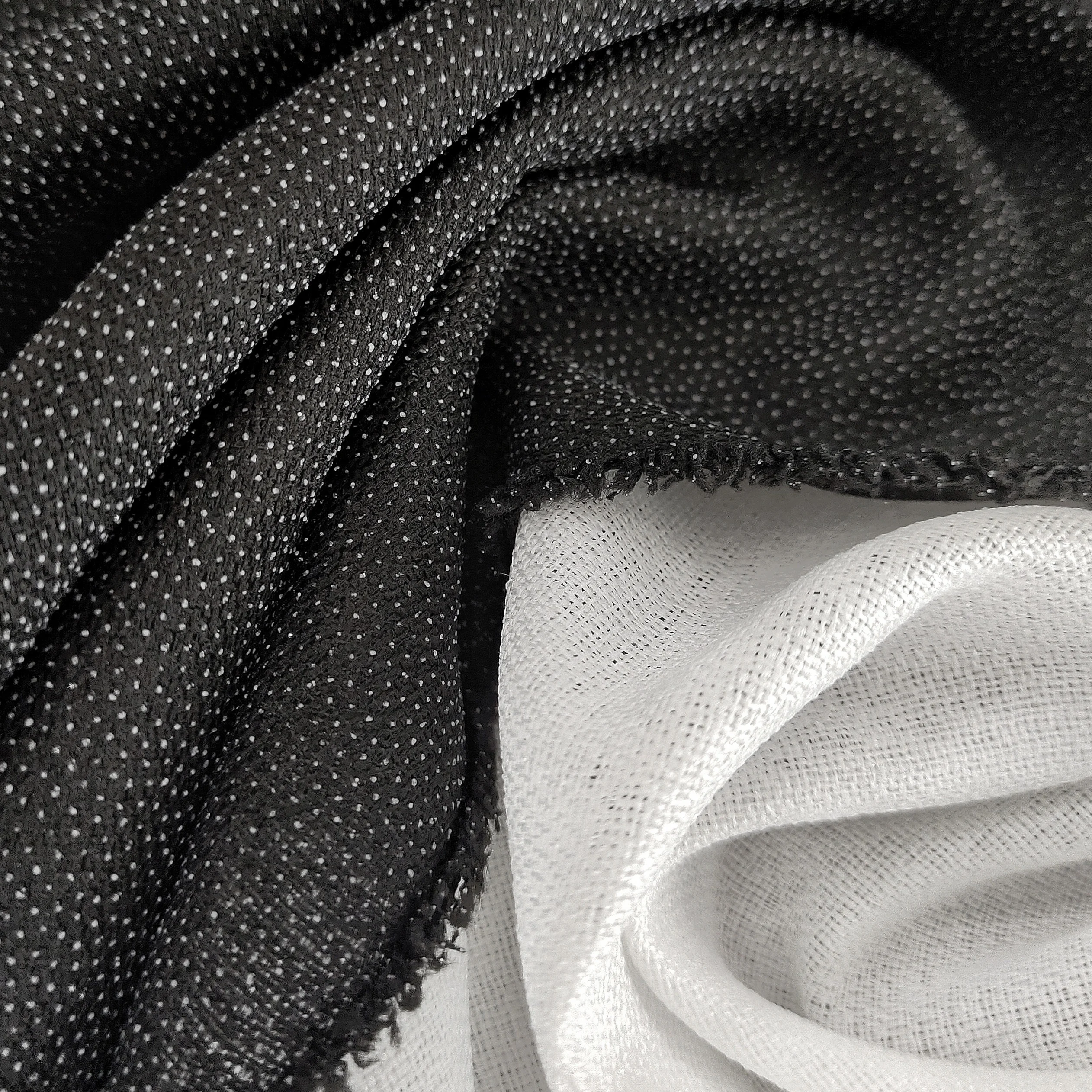 Factory slight moist Interlinings coating fusible linings Adhesive Woven interlining