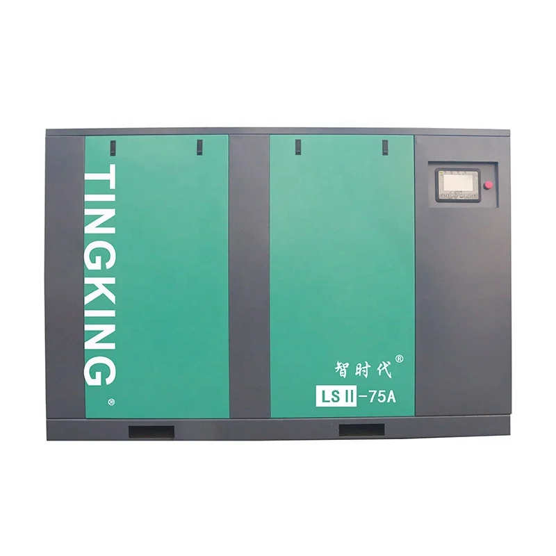 220v portable air compressor 3hp 50L direct driven specified for Poland state projects green screw air compressor