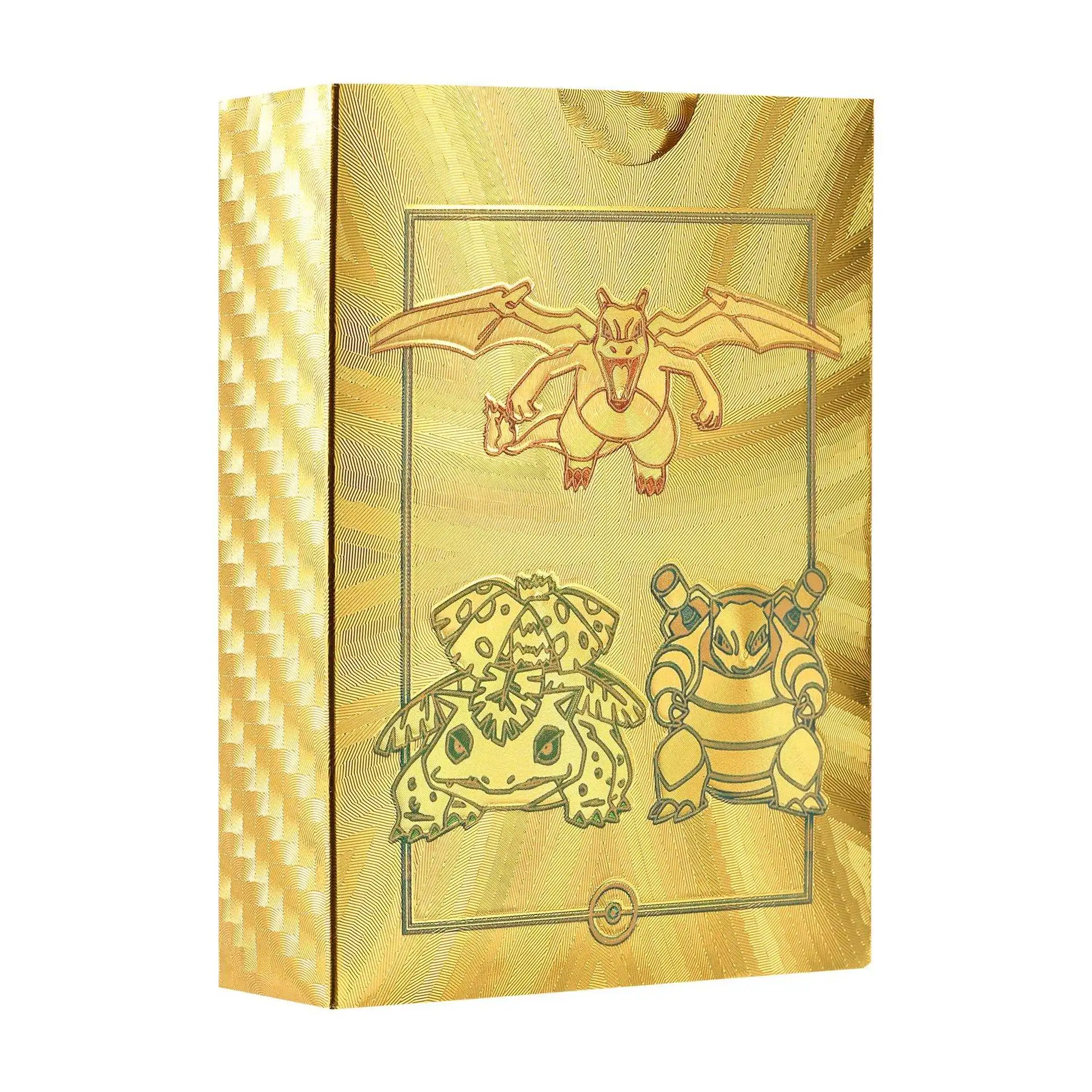 Оптовая продажа металлические карты покемонированные 55 шт.