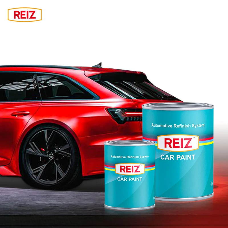 High Performance Coating Car Paint Thiner Guangzhou Reiz Crystal Silver Body Filler