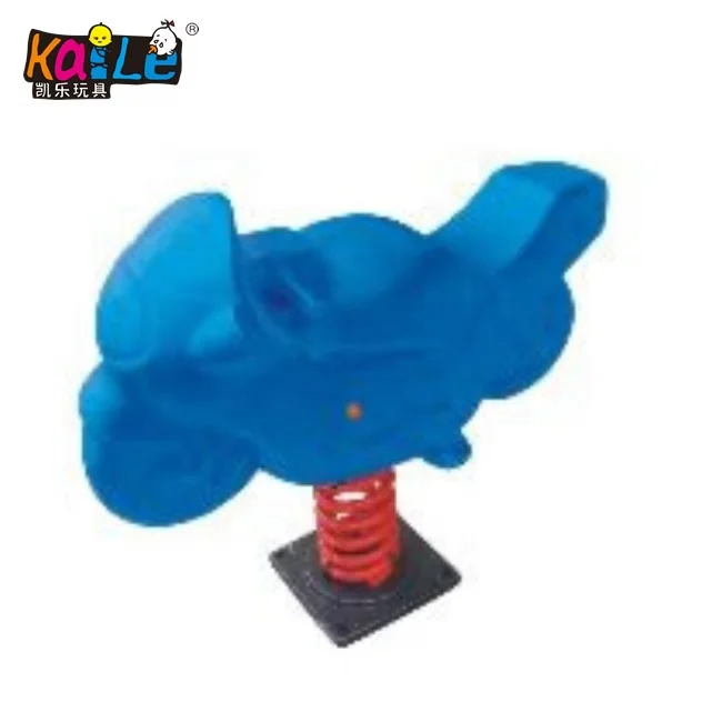 Outdoor Children Kiddie Rider Playground HDPE Pigeon Spring Rider