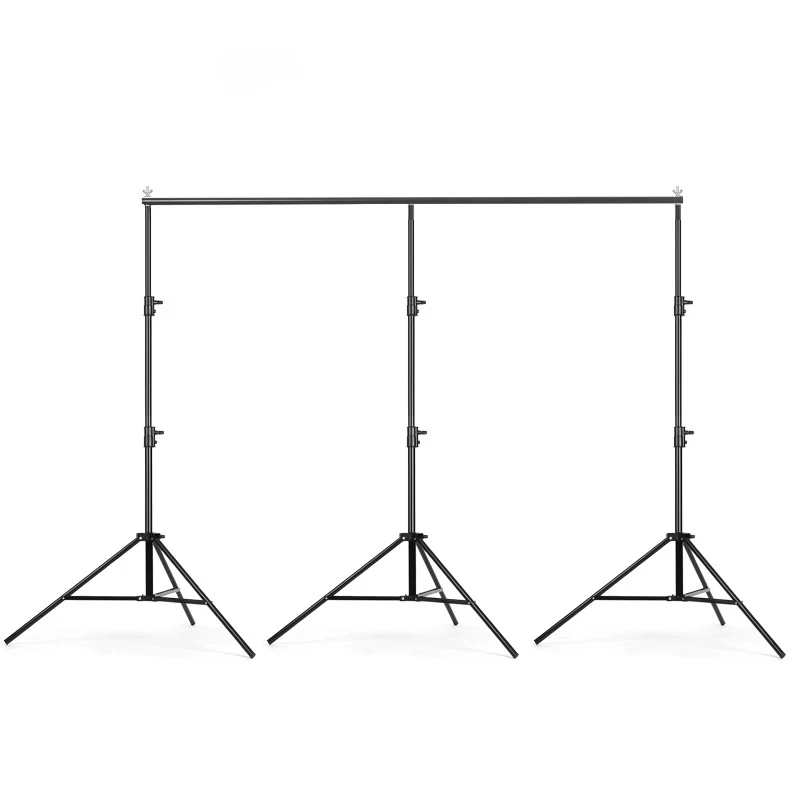 3x5M Photo Backdrop Stand Kit Background Stand Support for Muslin Green Screen Large Size Banner Stand Frame