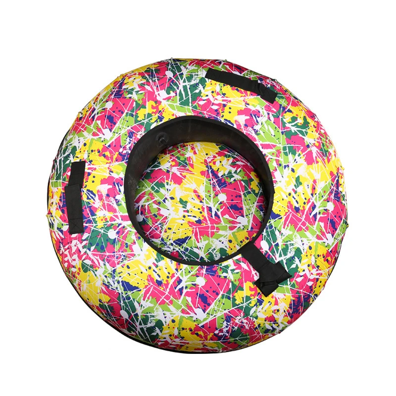 Factory Winter Snow Tube Inflatable Sled For Kids And Adults