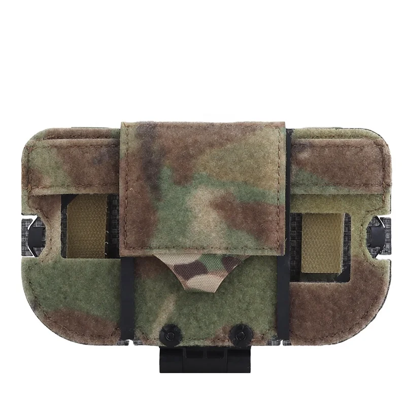 Mobile Phone Folding Bag Tactical Vest Chest Mobile Phone Navigation MOLLE Bracket Chest Strap Universal