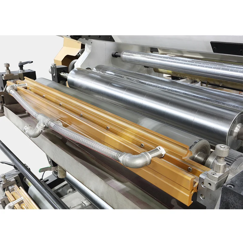 2024 new commercial plastic bag double wind&rewind flexo printing machines for sale flexographic stack type printers