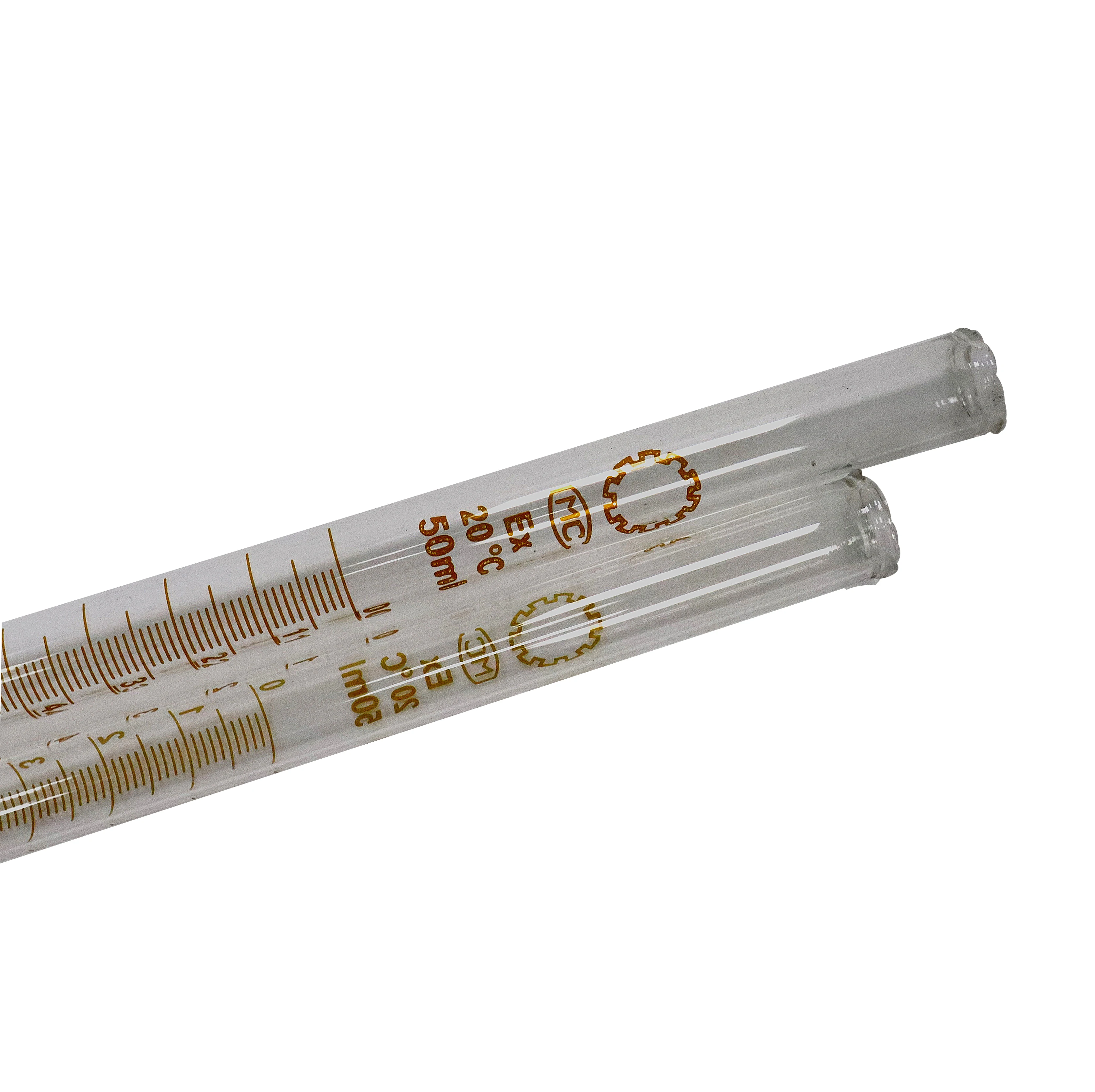 Acid Alkali Dual Purpose Laboratory Clear Glass Burette for Chemistry