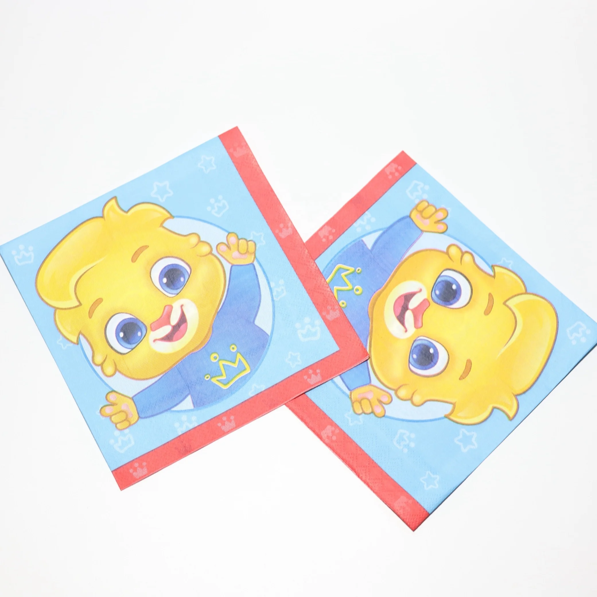 Cocktail Napkins Custom Paper Napkins Printed Napkins natural wood pulp