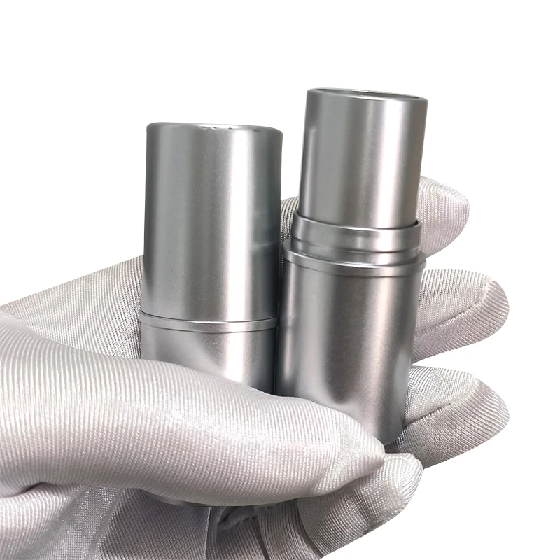 M104 White deodorant container 8g 10g big capacity round foundation concealer stick tube lip blam for cosmetic packaging