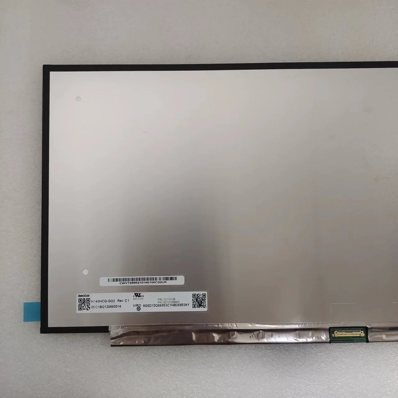 Original New N140HCG-GQ2 01YN156 IPS FHD 72%NTSC Laptop LCD LED Screen Replacement Matrix For ThinkPad T490s T14s