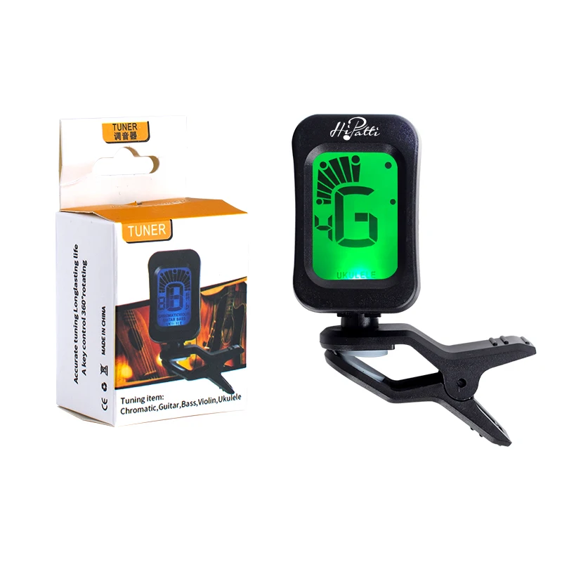 Factory price OEM wholesale Digital guitar tuner for strings instruments(uks, guitar)