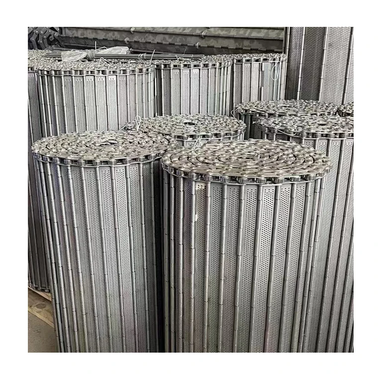 Starspark factory Conveyor Metal Plate chain belt For Conveying Heavy Loads
