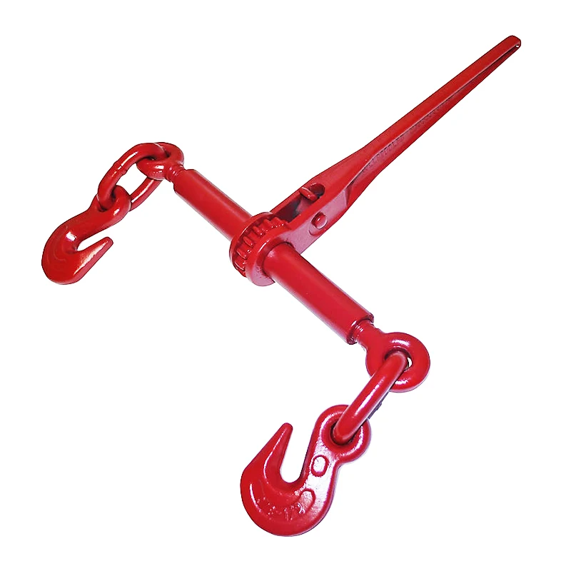 best 5/16'-3/8'  harbor freight heavy duty Red ratchet type load binders