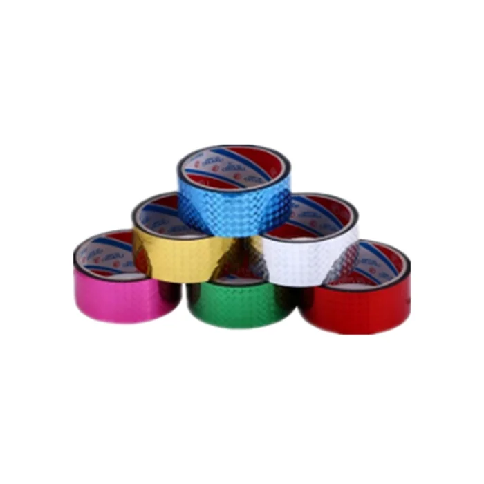 New Design waterproof reflective waterproofingno noise opp acrylic tape holographic adhesive grip tape Decorative infrared tape