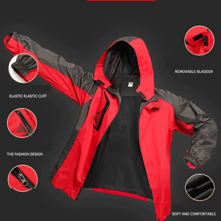 customizable Windproof urban delivery clothes clothes cycling Food Delivery Jacket