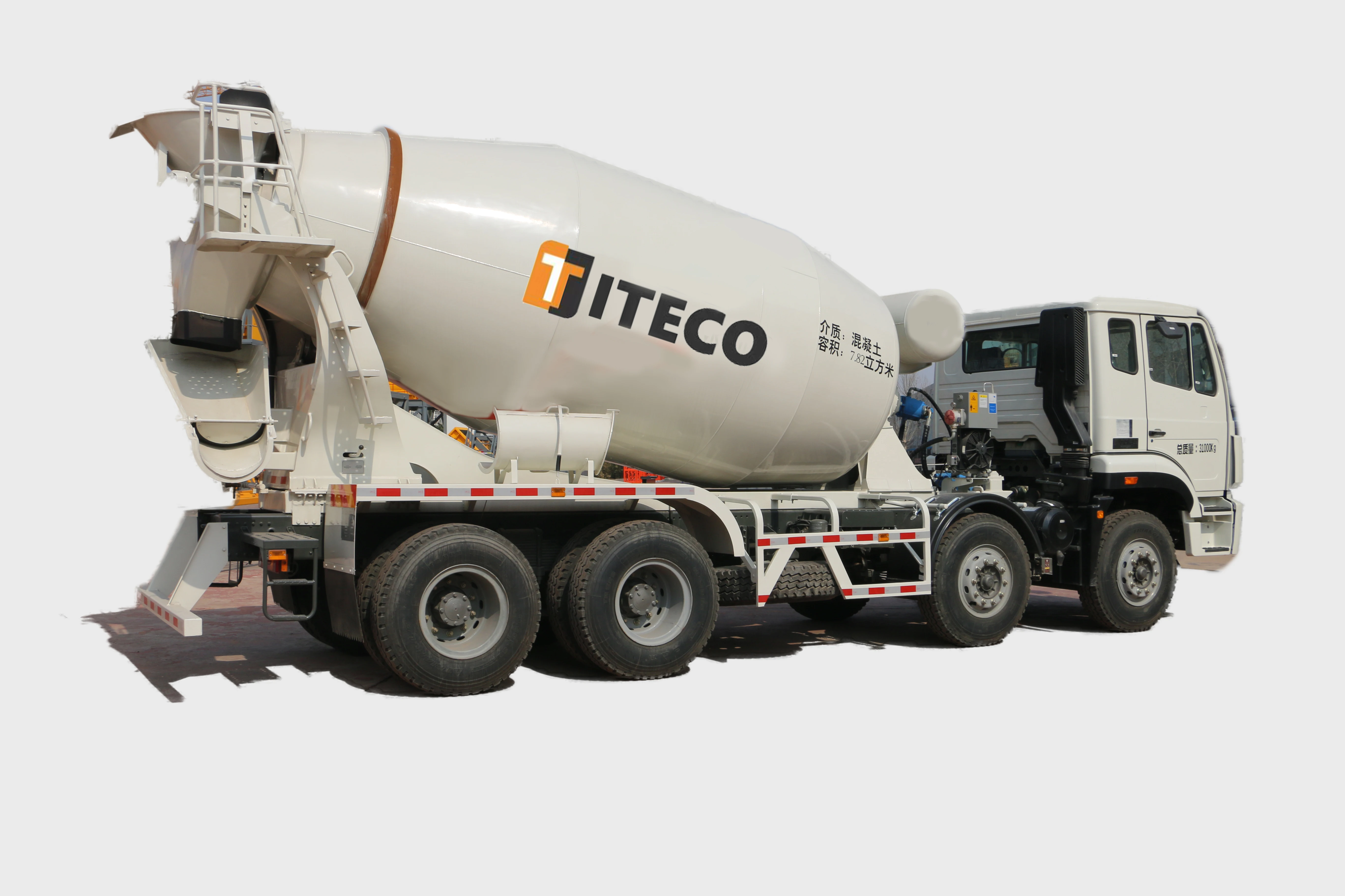  10 wheels Concrete Mixer Truck cubic