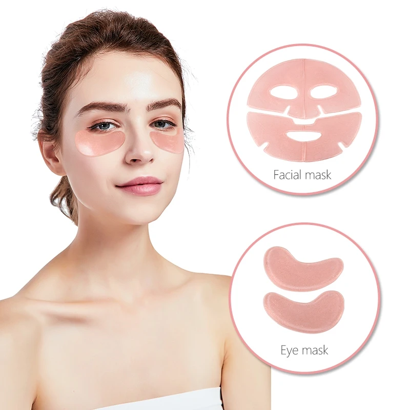 Many Color Whitening Repair Removes Dark Circle Pink Glitter Moisturizing Collagen Hydrogel Mask Eye Patch