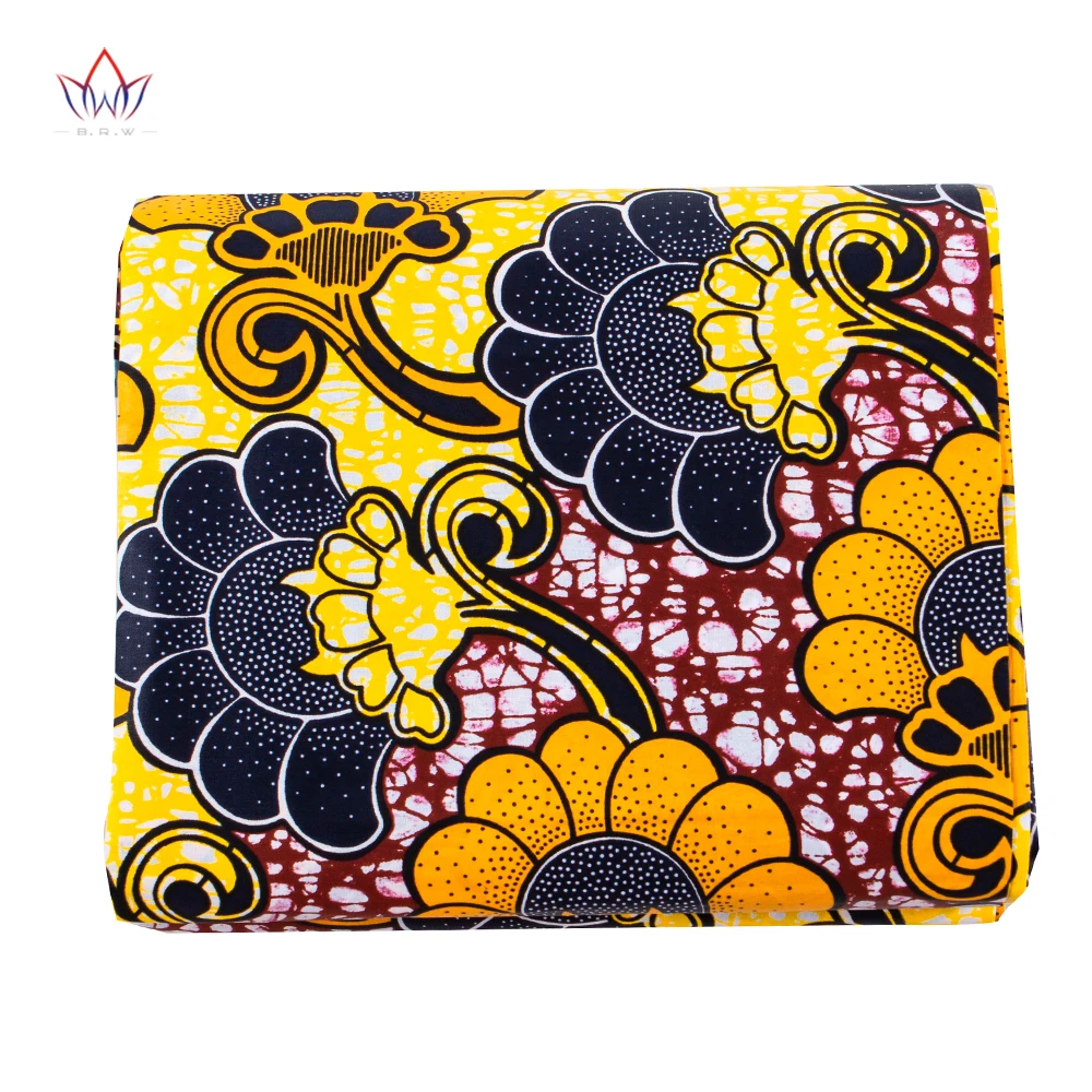 Newest Pattern 100% cotton 6 YARD Guaranteed real wax holland ankara african wax prints fabric