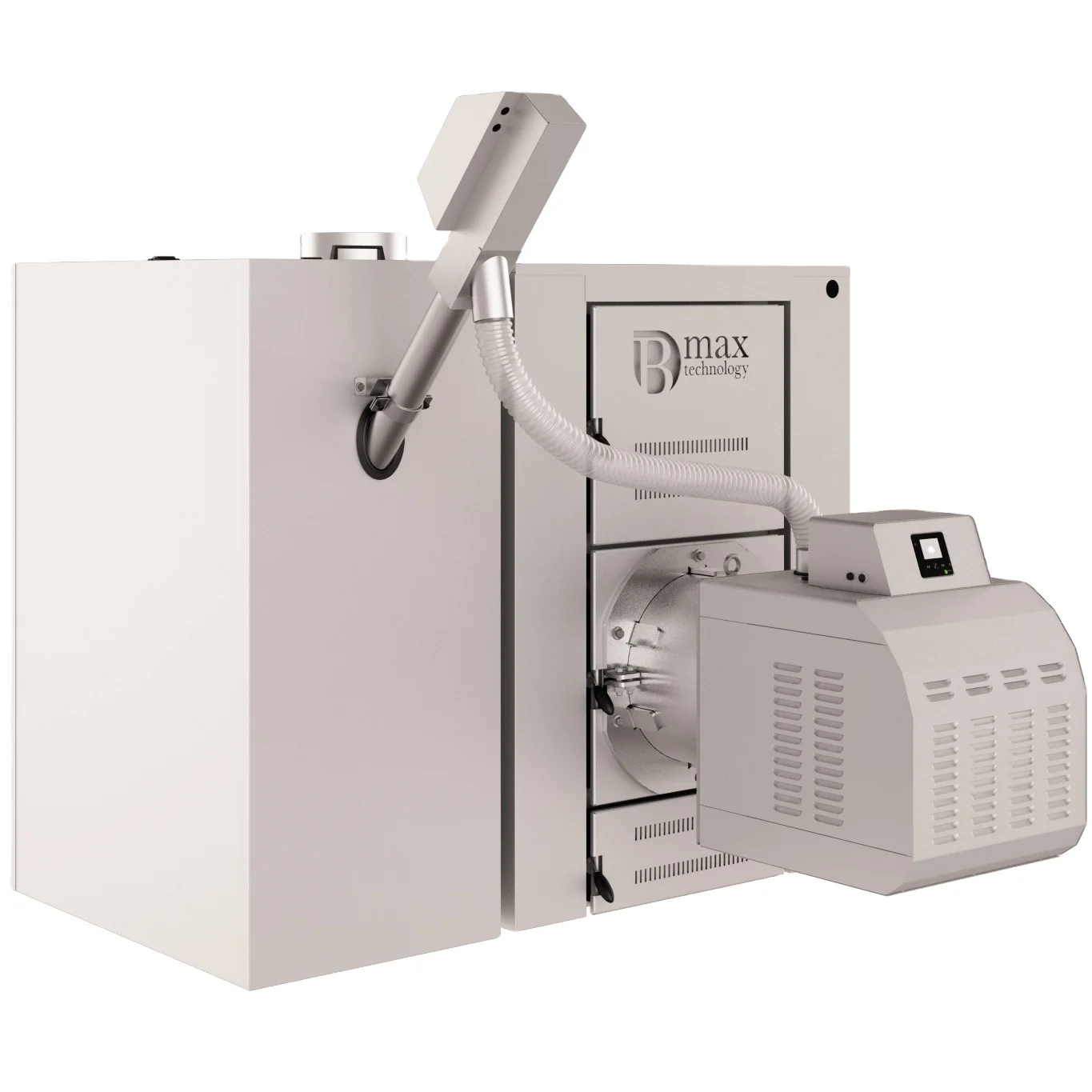 500 kW B-max pellet boiler  for industrial environments cost saving biomass wood fired burner