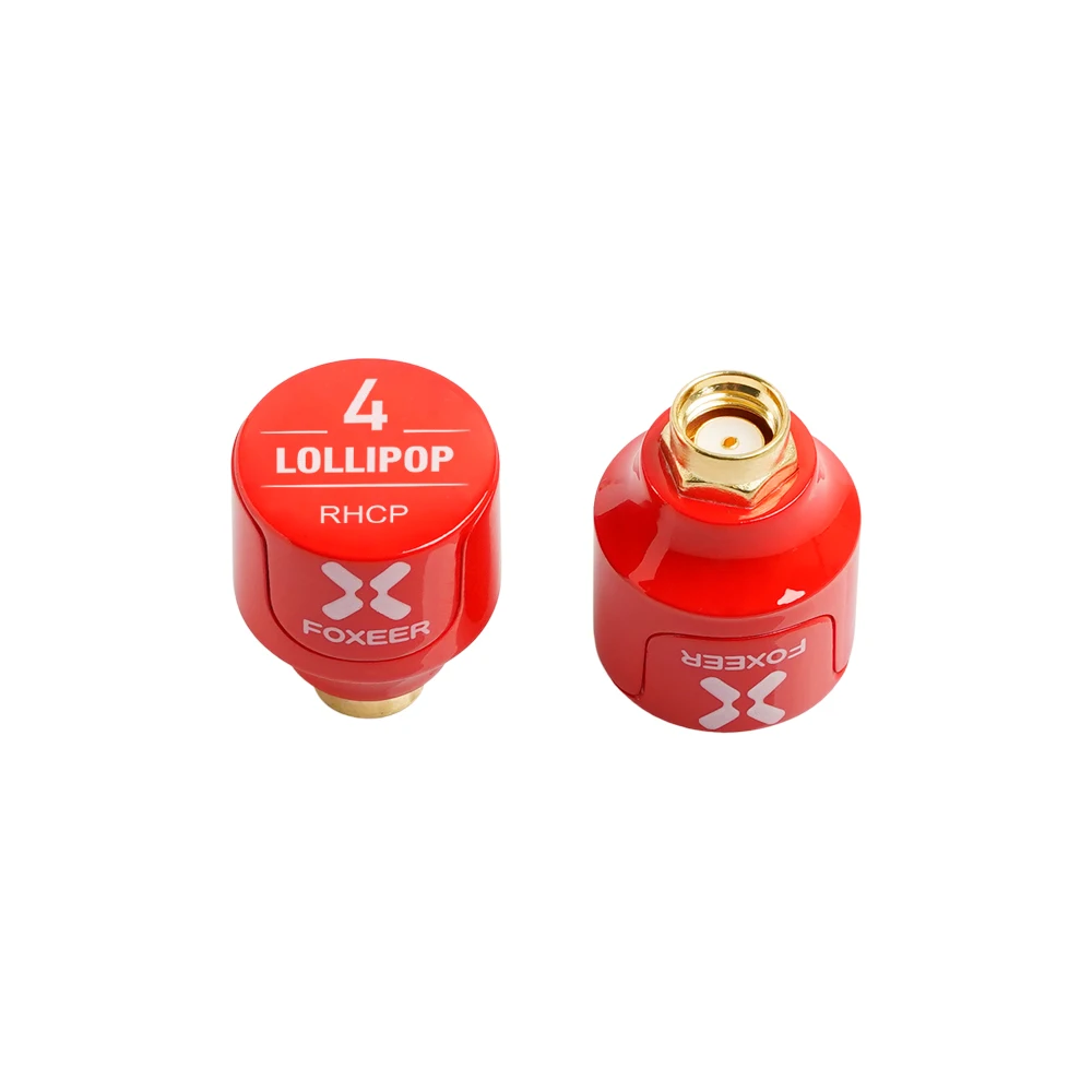 Foxeer Lollipop 4 Stubby 2PCS 2.6Dbi RHCP/LHCP Omni FPV Antenna For RC Racing Drone Spare Parts