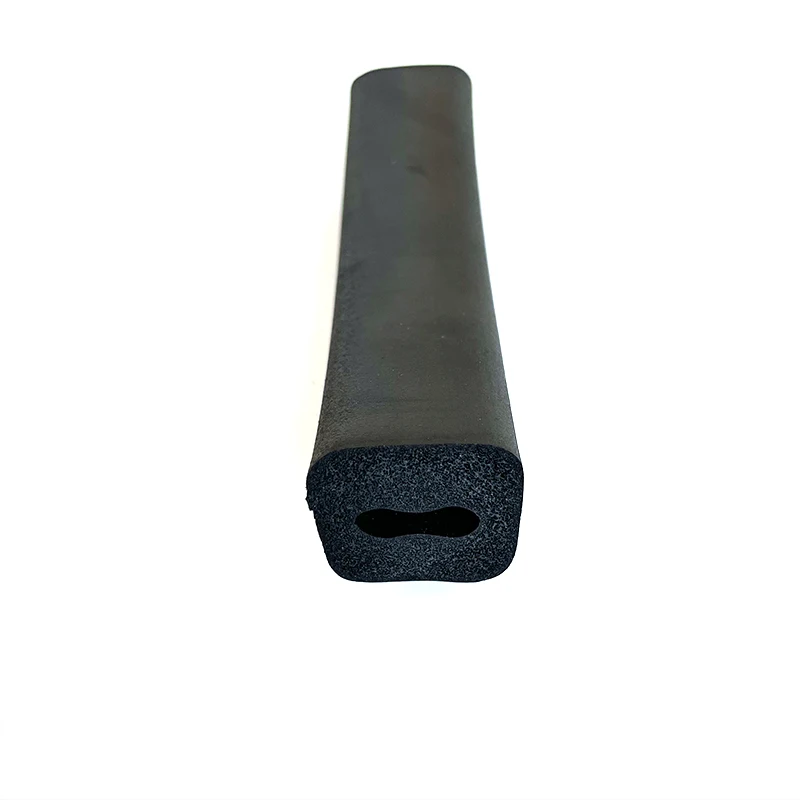 Nitrile rubber EPDM rubber high density foam pipe Nitrile rubber foam sealing strip customization