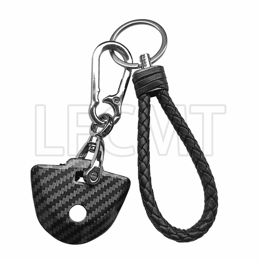 Carbon Style Key Protection Cover Case Shell Keychain Fit for BMW K1200R R1200RT K1300R F650GS F800GS S1000RR R1200GS