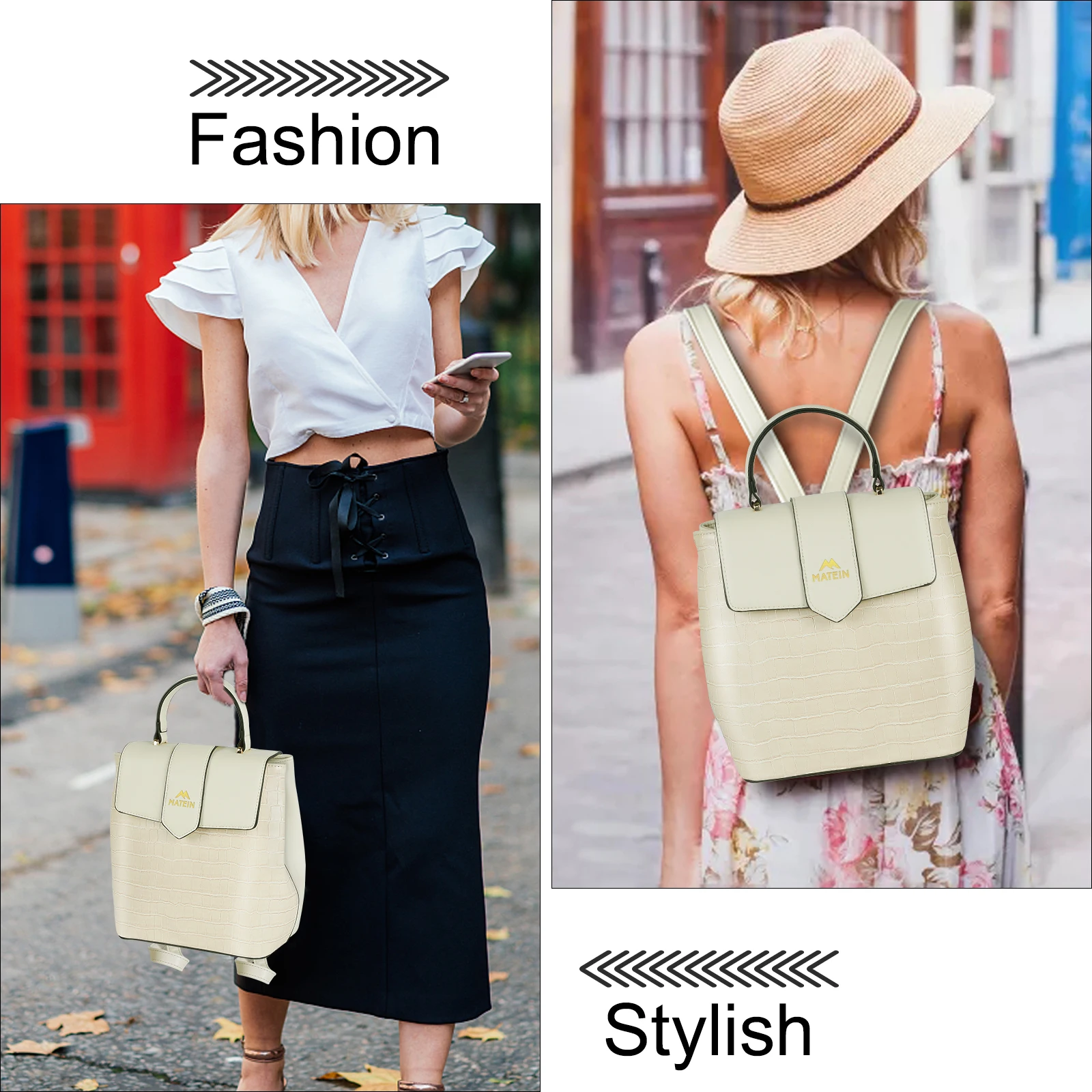 Fashion Casual College Style Travel Bag Pu Leather Backpack Women Ladies Backpack Waterproof Student Mini Backpack