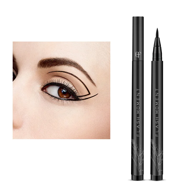 
packaging custom magnet clear eyeliner color liquid lashglue stamp pencil liner glue clear waterproof pen eyeliner 