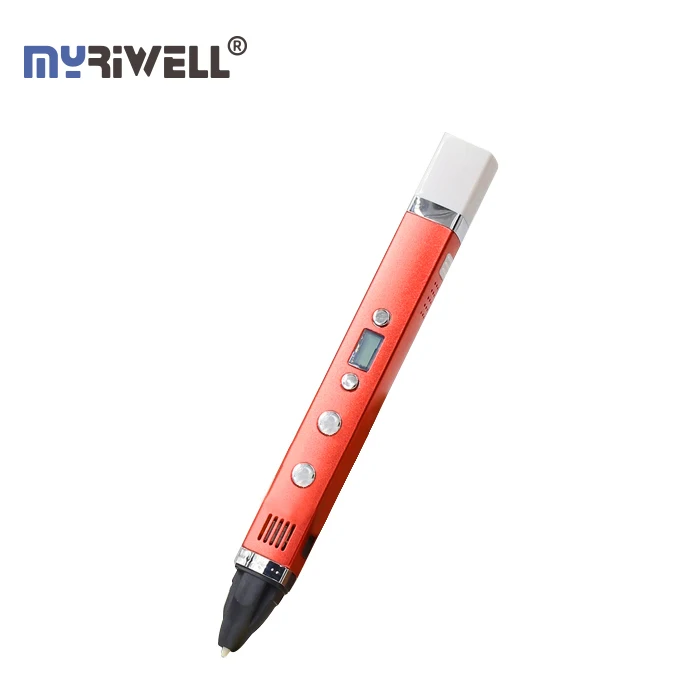 3d pen with ABS PLA PCL 1.75mm filament lcd monitor printer promotional pens with name